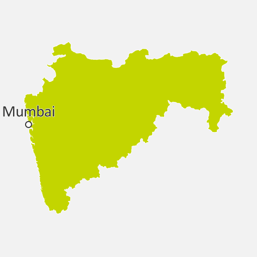 Mapa de Maharashtra
