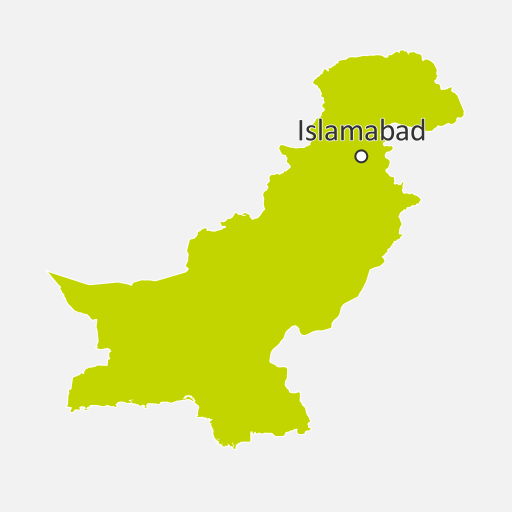 Map of Pakistan